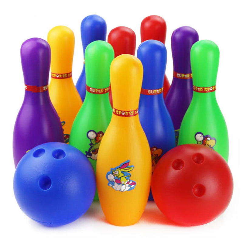 Colorful 12 Piece Bowling Set