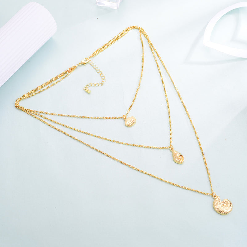 Multilayer Gold Necklace for Women