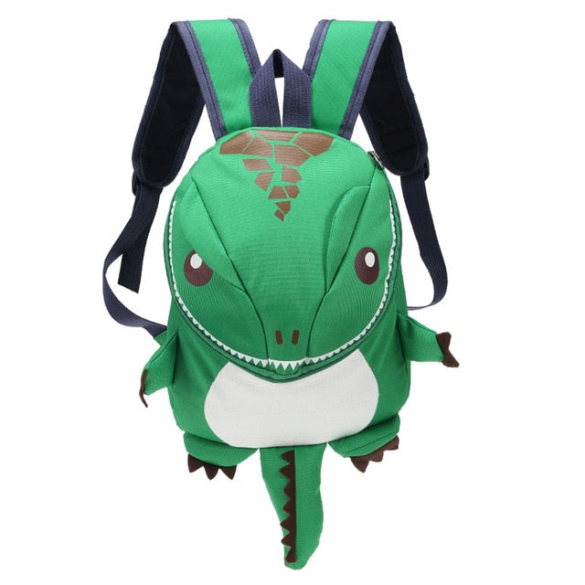 Dinosaur Shaped Waterproof Backpack for Children