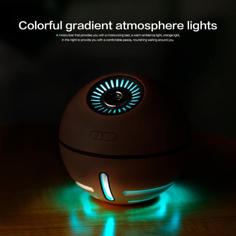 Portable Air Humidifier USB LED Light Aromatherapy Diffuser - EmeRubies