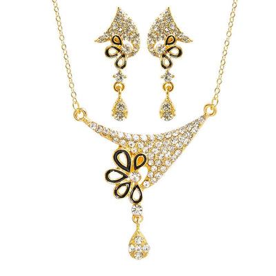 Charming Engagement Jewelry Sets Necklace Earrings - EmeRubies