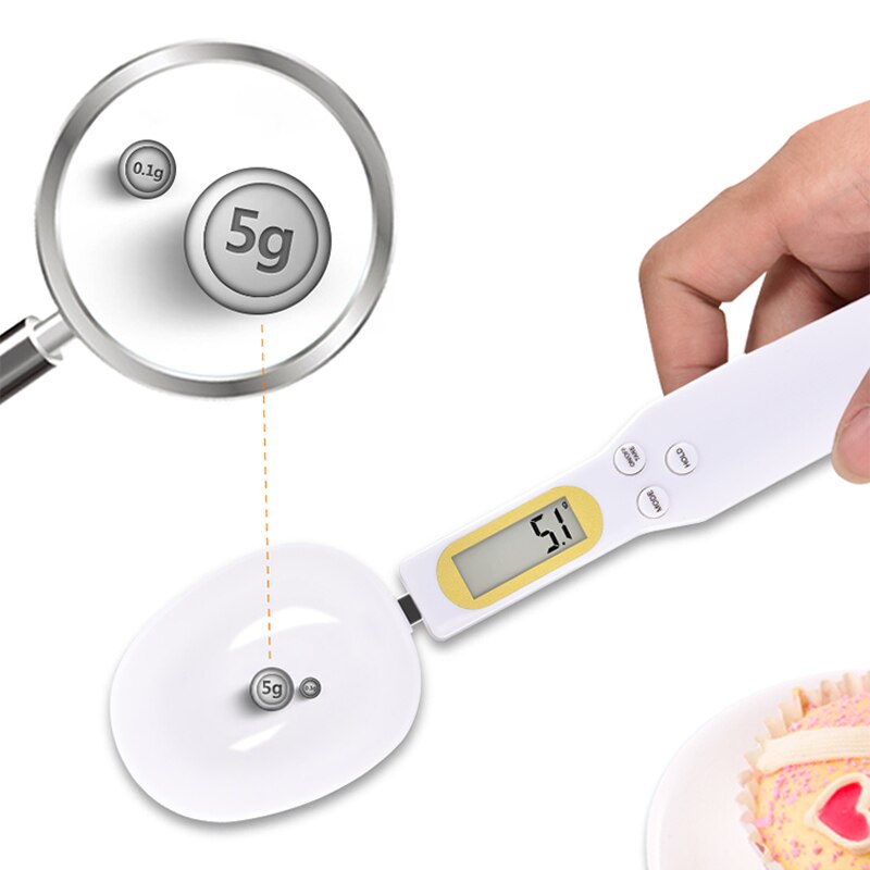 LCD Display Digital Kitchen Measuring Spoon Scale - EmeRubies