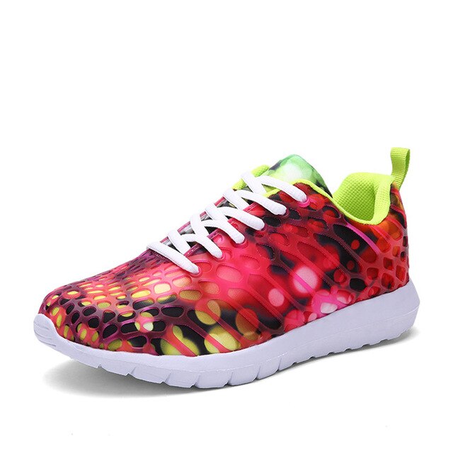 Camouflage Lace-up Sneakers – Unisex