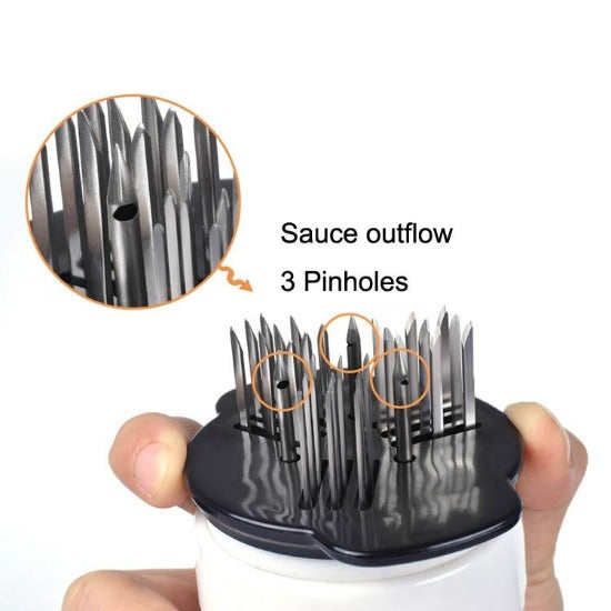 Multi-Function Meat Tenderizer with Sauce Injector
