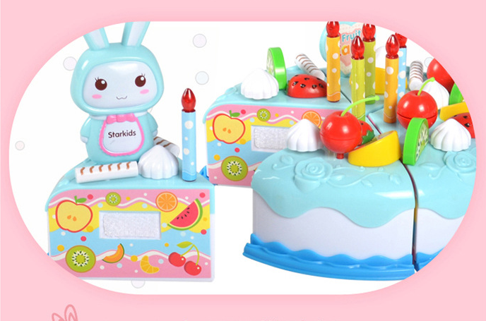 Cute Pretend Play Cake Toys For Children - EmeRubies