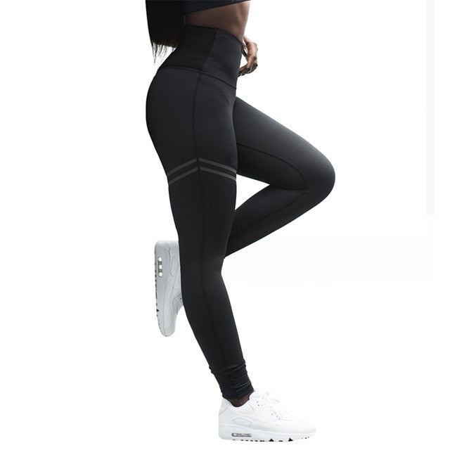 Women Tight Fitting Compression Sexy Push Up Gym Sports Leggings - EmeRubies