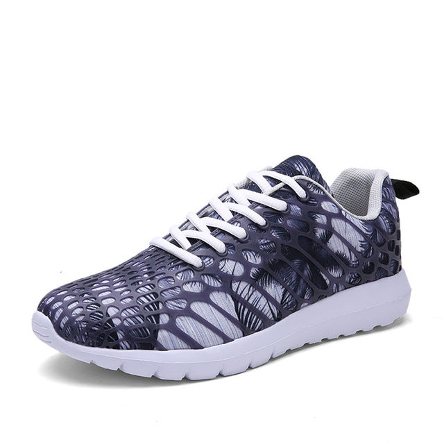 Camouflage Lace-up Sneakers – Unisex