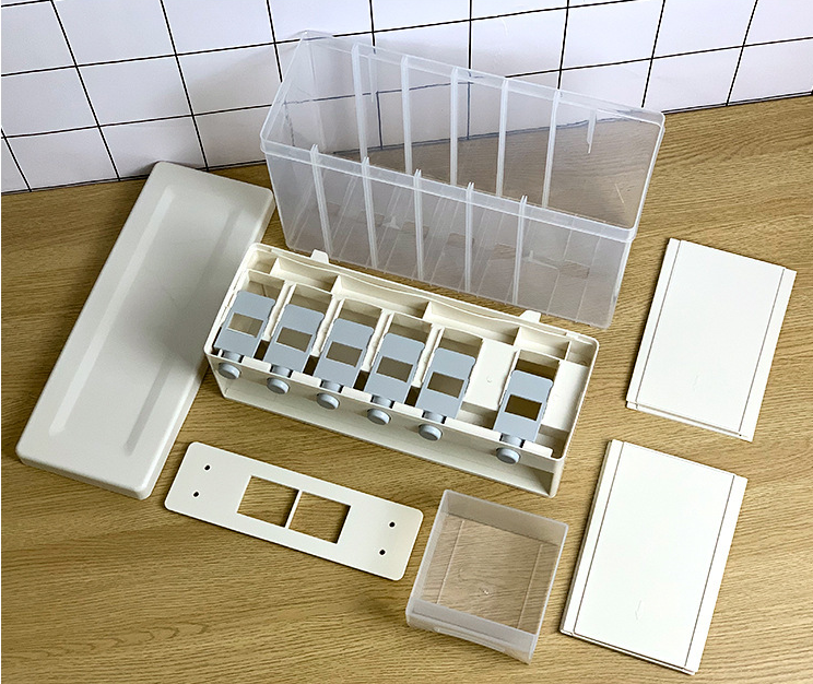 Multi-functional Food Storage Box with Dispenser