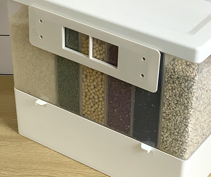Multi-functional Food Storage Box with Dispenser